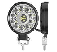 SANCAK Voiture Phare Avant Lampe De Travail LED Pour Voiture, Projecteur Rond 3 Pouces À 21LED, Lumière Auxiliaire Pour Véhicule Tout-terrain