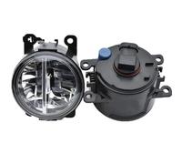 SANCAK Voiture Phare Avant Pour Scenic 2 2003 2004 2005 2006 2007 2008 2009-2015 Pièces LED Feux Antibrouillard Avant Voiture Style Rond Pare-chocs Lampes Halogènes(LED)