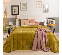 Sancarlos LAVERTON Velours côtelé, Moutarde, Lit de 150