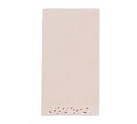 Sancarlos Pierres Serviette, 100% Coton éponge, Crème, Bain