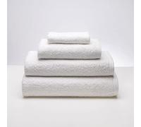 Sancarlos Serviette de Toilette Ocean Blanc 100% Coton 550 g/m²
