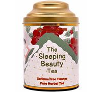 Sancha Tea Boutique, thé de la Belle au bois dormant, tisane sans caféine, vraie vanille, fleurs de lavande, pétales de rose et thé de camomille, meilleur thé de nuit