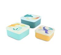 Sanckbox-3 boîtes à lunch jurassique bleu TU