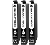 SANCTink Compatible pour 405XL Cartouches d'encre Compatible pour Epson 405 XL Remplacement pour Workforce WF-7830DTWF WF-4820DWF WF-3820 WF-7840DTWF 7835DTWF WF-4830DTWF WF-3825DWF 4825DWF,3 Noir