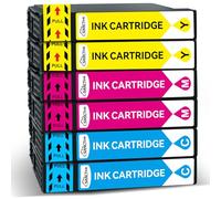 SANCTink Compatible pour 502XL Cartouches d'encre compatibles avec Epson 502 XL pour Epson Workforce WF-2860 Expression Home XP-5100 XP-5150 XP-5155 XP-5105 WF-2880 WF-2865 WF-2885