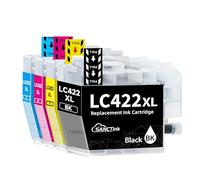 SANCTink LC422 XL LC422XL Cartouches d'encre compatibles avec Brother LC422XL LC422 LC 422XL pour Brother MFC-J5340DW MFC-J5345DW MFC-J5740DW MFC-J6540DW MFC-J6940DW (Pack de 4)