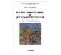 Sanctions administratives et justice constitutionnelle - Franck Moderne - Economica - broché - Livre