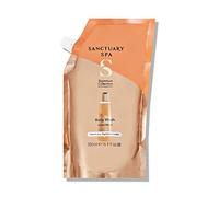 Sanctuary Spa Recharge de gel douche, sans huile minérale, sans cruauté envers les animaux, nettoyant corporel naturel et végétalien pour femme, 500 ml, orange