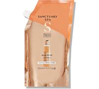 Sanctuary Spa Recharge De Gel Douche, Sans Huile Minérale, Sans Cruauté Envers Les Animaux, Nettoyant Corporel Naturel Et Végétalien Pour Femme, 500 Ml, Orange