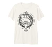Sanctus Agnus Dei Agneau Dieu messe Latine catholique T-Shirt Haut de Gamme