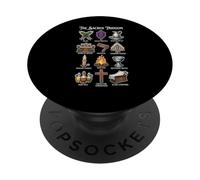 Sanctus Traditionnel Latin Messe Catholique PopSockets PopGrip Adhésif
