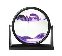Sand Art Liquid Motion - Motion Display Flowing Sand Frame, Dynamic Moving Sand Art Picture, Sea Round Sand Painting Adult Kid Desktop Art Toys, 10 inch Adawd