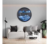 Sand Art Motion Picture Sensoriel Liquid Flow Décoration murale Maison Bureau