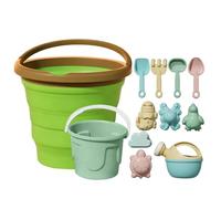 Sand Toys Beach - Cube à fruits pliable, jeu coloré, kit d'activités de plein air, outils de construction créatifs, design amusant et portable | Ensemble de pièces pliables pour