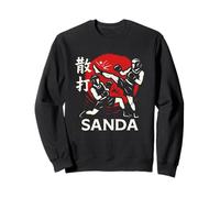 Sanda Kung Fu Arts Martiaux Chinois Kickboxing Combat Sport Sweatshirt