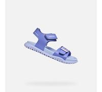 Geox J FUSBETTO GI Sandale, DK Lilac/Rose, 37 EU