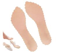 Sandal Inserts Self-Adhesive Anti-Slip Sweat-Absorbing sticky cushion | Barefoot Inserts For Ladies Girlfriend Wife Busy Professionals Commuting Travel Business Trips Sticky Cushion Inserts
