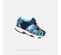 Geox Bébé garçon B Sandal Multy Boy A, Bleu Marine, 21 EU