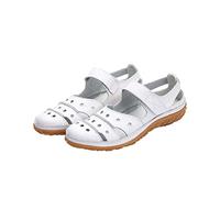 Sandale à Bout Fermé Orthopédiques Femmes Confortable Compensées Plats Sandales D'Outdoor Compensées Femme Été Sandale Bout Fermé Évidé D'Été Légères Mode Chaussures Femme à Fond Plat de Trekking