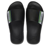 Havaianas Slide Brasil, Sandale glissante Mixte, Noir, 37/38 EU