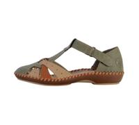 Rieker Femme M1655 Mocassin, Vert, 40 EU
