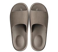 Sandale À Talon Femmeunisexe Pantoufles De Massage Antidérapantes Femmes Pantoufles D'Intérieur Lumière Femmes Maison Chaussures De Bain Homme Étanche Sandales Diapositives Salle De Bains-Coffee_11
