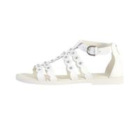 Sandale à Zip Plate Geox Karly - Blanc