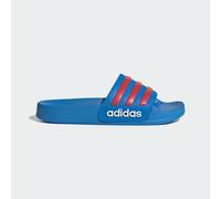 SANDALE ADILETTE SHOWER Lucid Ray Blue / Semi Lucid Red / Off White 32