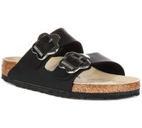 Sandale Anatomique BF Fille Birkenstock Arizona Fleur Boucle En Noir 3 - 6