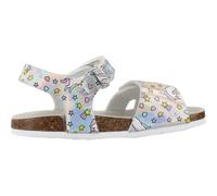 Sandale Bébé Synthétique Fleurette Argent 020 21