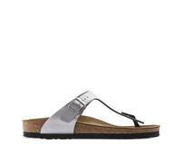 Sandale - BIRKENSTOCK GIZEH BF - Gris Métallisé - Bio - Casual 39