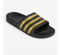 Sandale claquette ADILETTE AQUA noire or 44,5 noir jaune
