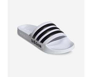 Sandale Claquette Adilette Shower Blanche 42 noir blanc