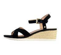 Sandale Compens?E Cuir Geox Ischia D02hhc 00022 - 39