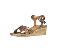Sandale Compensée Cuir Geox Ischia D02HHC 00022 - Noir 41
