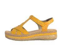 Sandale Compensée Cuir Rieker Massa - 38