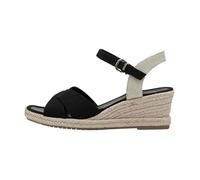 Sandale Compensée Cuir Tamaris - Noir 41
