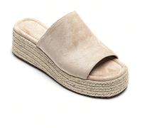 Sandale compensée femme, style simple, casual, mode quotidienne Une façon simple et élégante de créer une belle assiette, une belle assiette avec un design moderne et un look moderne. Apporte non seul