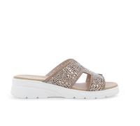 Sandale compensée Marron à Strass r80232q 39
