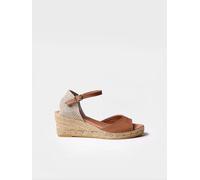 Sandale compensée pour femme en cuir | LLIVIA-P 42