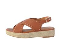 Sandale Compensée The Divine Factory QL4347 - Camel 38