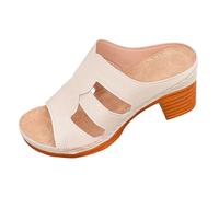 Sandale Confortable Femme Chausson Ete Femme Chaussures Été Confortable Pantoufles Été Respirante Claquettes Plage Slippers Léger Pliable Facile À Transporter Pour Escapades Estivales Chaussures