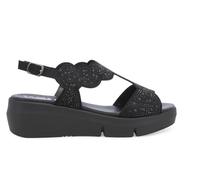 Sandale Confortable pour Femme en Daim Rose r80440q 37