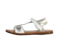Sandale Cuir Kickers Diazz - Blanc Argent Metallise 30