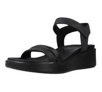 Sandale - ECCO 107585 - Synthétique - Noir - Talon Compensé 38