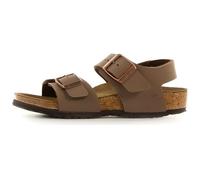 Birkenstock Mixte enfant New York Sandales Bride cheville, Marron Mocca Mocca, 33 EU Étroit