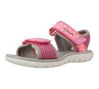 Sandale enfant - CLARKS - 136848 - Rose - Semelle en gomme - Basse 22,5