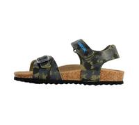 Sandale Enfant Geox Ghita - Marine/Rouge - Cuir - Boucle de serrage - Confort exceptionnel 27