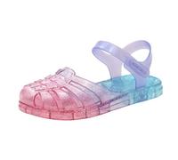 Sandale Ete Fille Chaussures Ete Fille Gelée Plage à Semelle Souple Décontractées D'Extérieur Tout-Petits Claquettes Antidérapant Flexible Classique Marche Beach