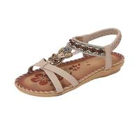 Sandale Femme Chaussures De Plage Décontracté Claquette Femmes Confortable Sandales Compensées Pour Femme Classiques Sandale Compensée Compensee Sandales Slides Été Légères Avec Sangles Ajustables